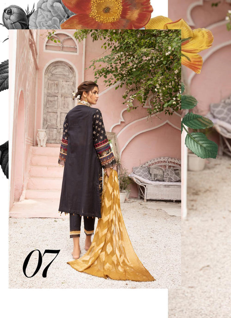 Mina by Riaz Arts Signature Embroidered Lawn Collection Vol-2 – MI-07 ...