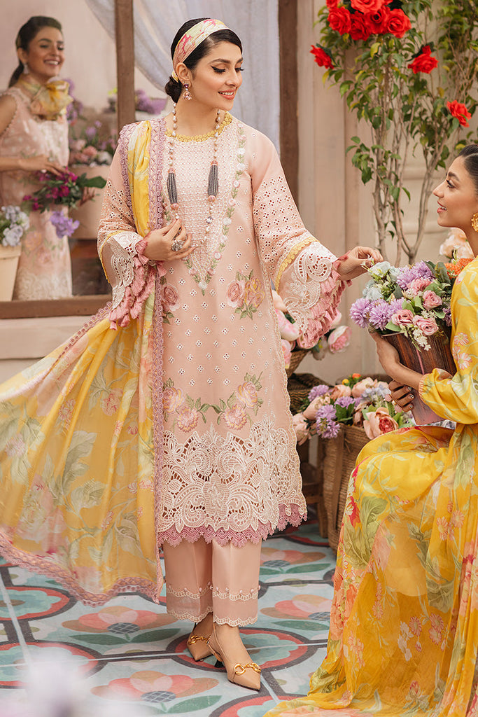 Mushq Festival De Verano Luxury Lawn Collection 2022 – MSL22 03 AMALIA