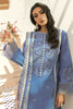 Mushq Hemline Casablanca Spring/Summer Lawn Collection 2022 – Blue Shadow