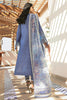 Mushq Hemline Casablanca Spring/Summer Lawn Collection 2022 – Blue Shadow