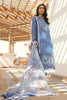Mushq Hemline Casablanca Spring/Summer Lawn Collection 2022 – Blue Shadow