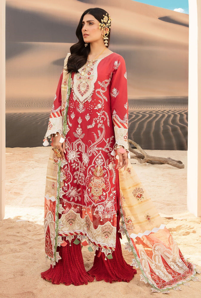 Noor by Saadia Asad Luxury Lawn Collection '21 – D9-A