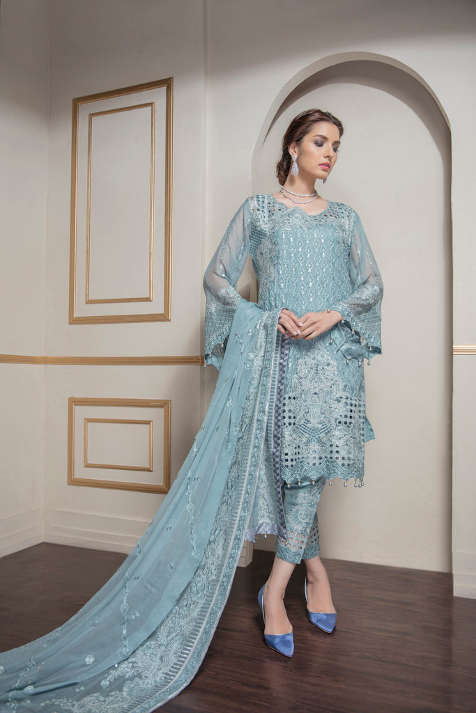Eshaal Embroidered Luxury Chiffon Collection by Emaan Adeel – Lady Luxe