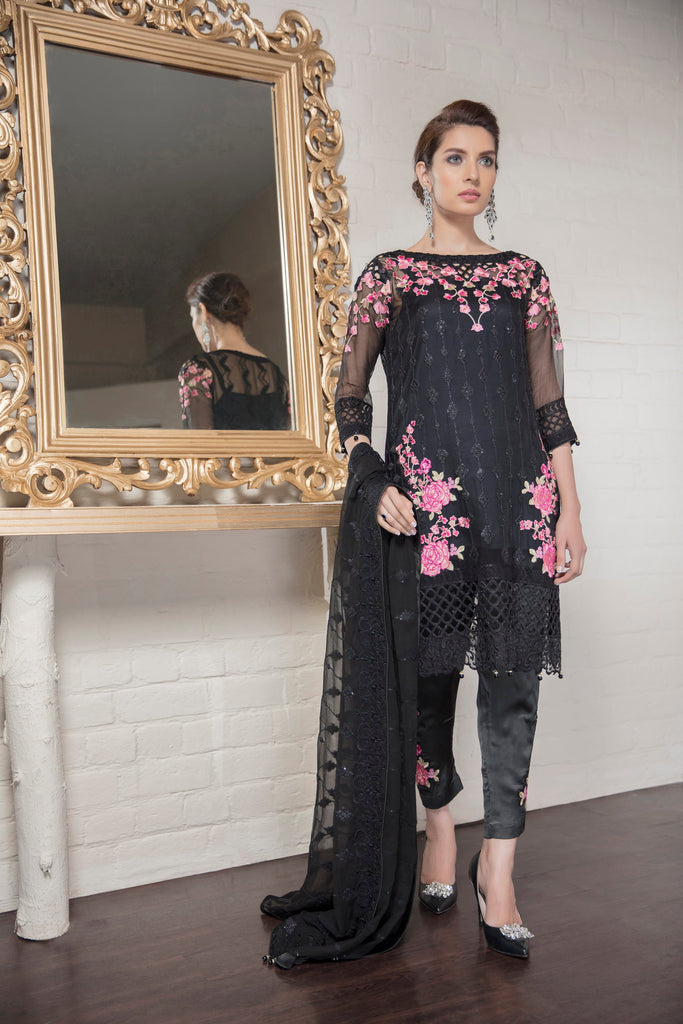 Eshaal Embroidered Luxury Chiffon Collection by Emaan Adeel – Regal Soiree