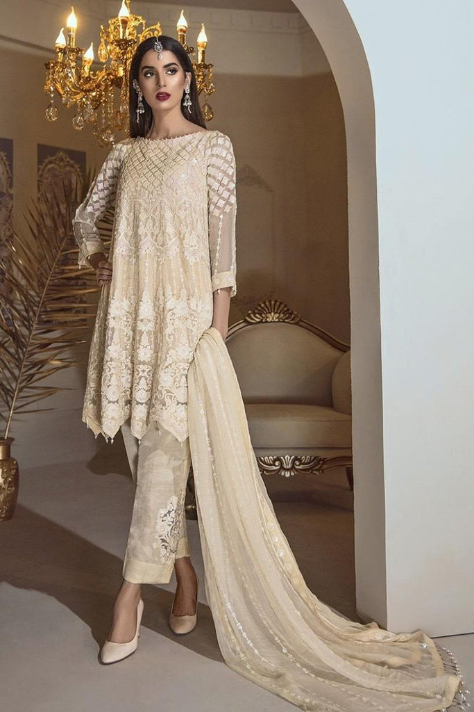 Eshaal Luxury Embroidered Chiffon Collection Vol-4 by Emaan Adeel – Vory Flame