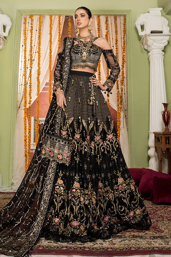Naqsh by Maryam's · Handmade Luxury Bridal Collection – D-04 Ignite Bl –  YourLibaas