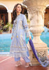 Naushad Imdad Luxury Lawn Collection – Cashmere Blue - NI-LL-008