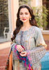 Naushad Imdad Luxury Lawn Collection – Ultimate Grey - NI-LL-003