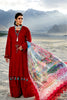 Nisa Hussain Luxury Lawn Collection '21 – NHL01-HAUTE RED