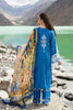 Nisa Hussain Luxury Lawn Collection '21 – NHL03-BALEIN BLUE