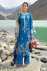 Nisa Hussain Luxury Lawn Collection '21 – NHL03-BALEIN BLUE