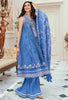 Noor by Saadia Asad · Chiffon Laserkari Collection  – D7-AZUL