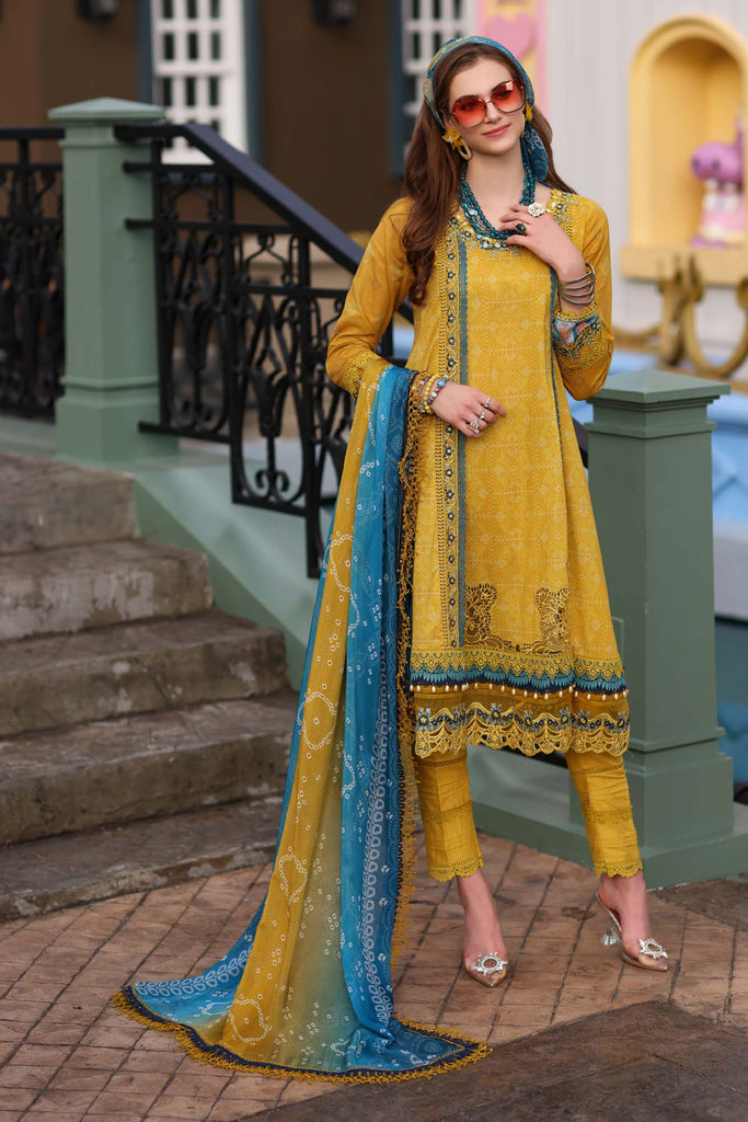Noor by Saadia Asad Luxe PrintKari Lawn Collection – D5-B
