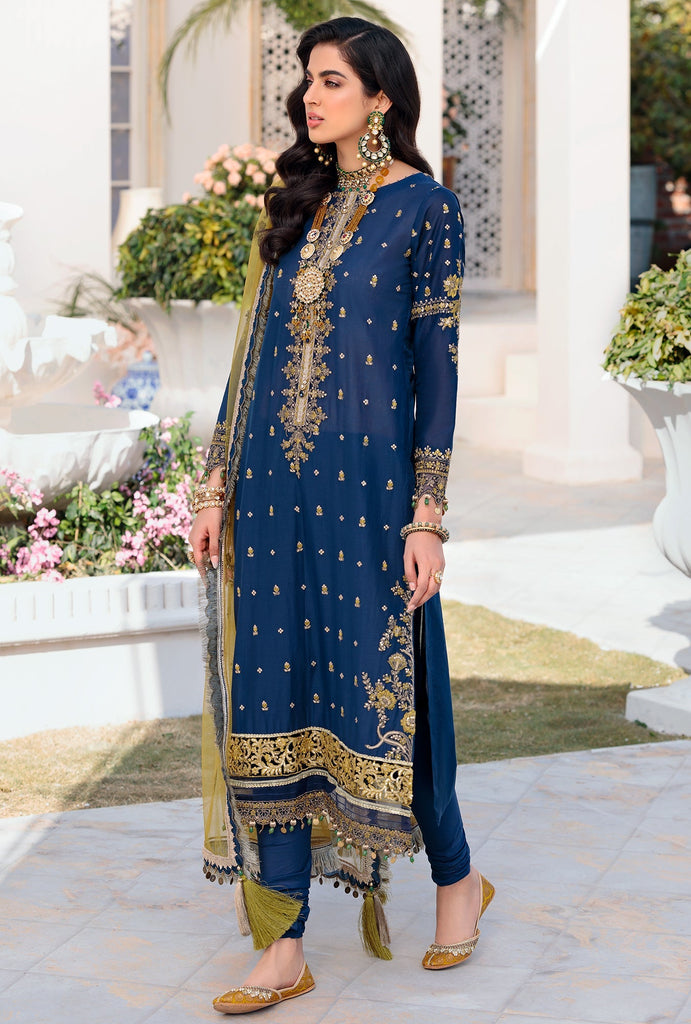 Noor By Saadia Asad Luxury Chikankari Lawn Collection 2024 - D 08 A main image 0