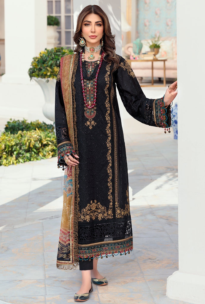 Noor by Saadia Asad Luxury Chikankari Lawn Collection – D5-A