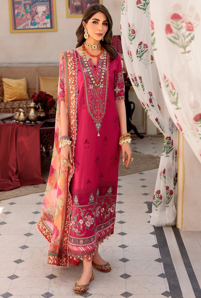 Noor by Saadia Asad Luxury Eid Chikankari Lawn Collection 2022 – D3-A-HAYAL