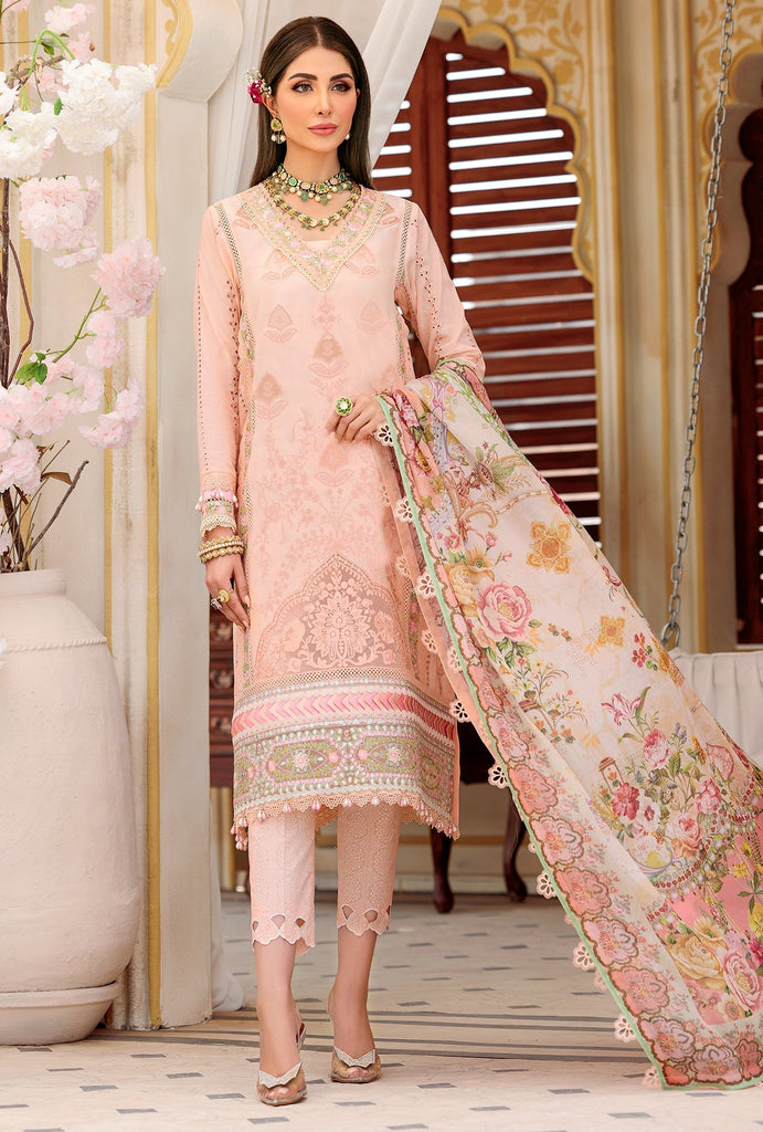 Noor by Saadia Asad Luxury Eid Chikankari Lawn Collection 2022 – D5-B-ZIBAA