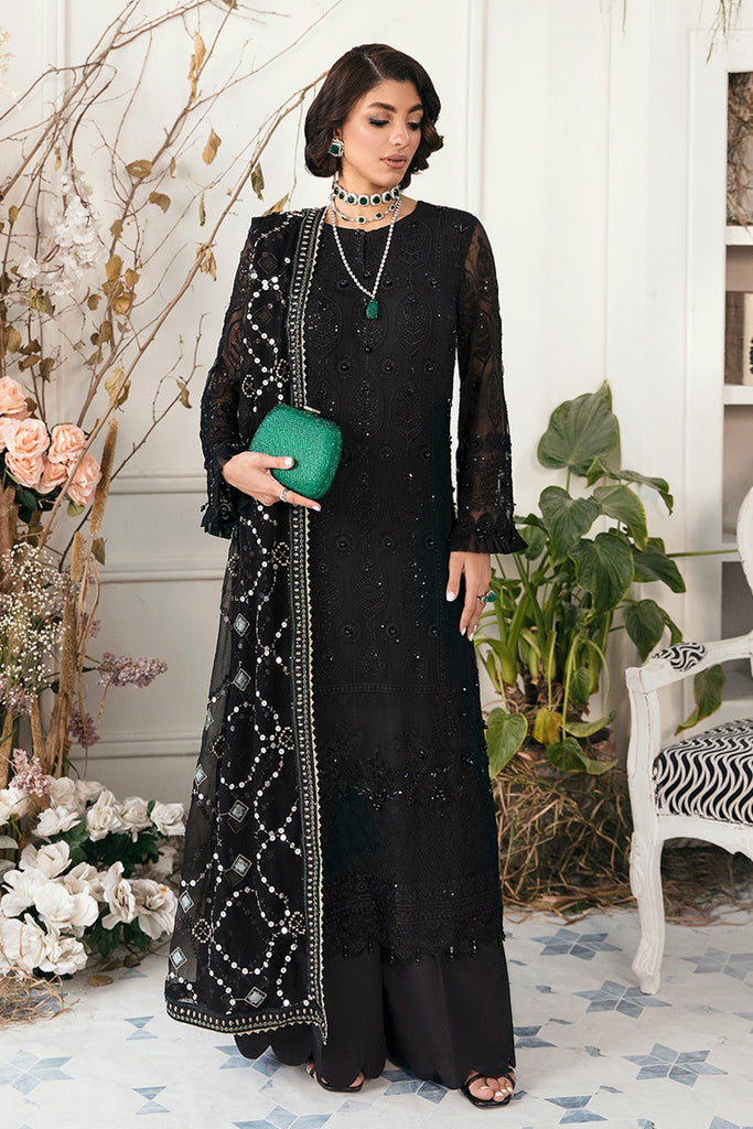 Nureh Elanora Embroidered & Embellished Luxury Chiffon Collection – NEL-17
