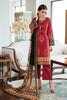 Nureh Signature Prints Lawn Collection  – Royal Red