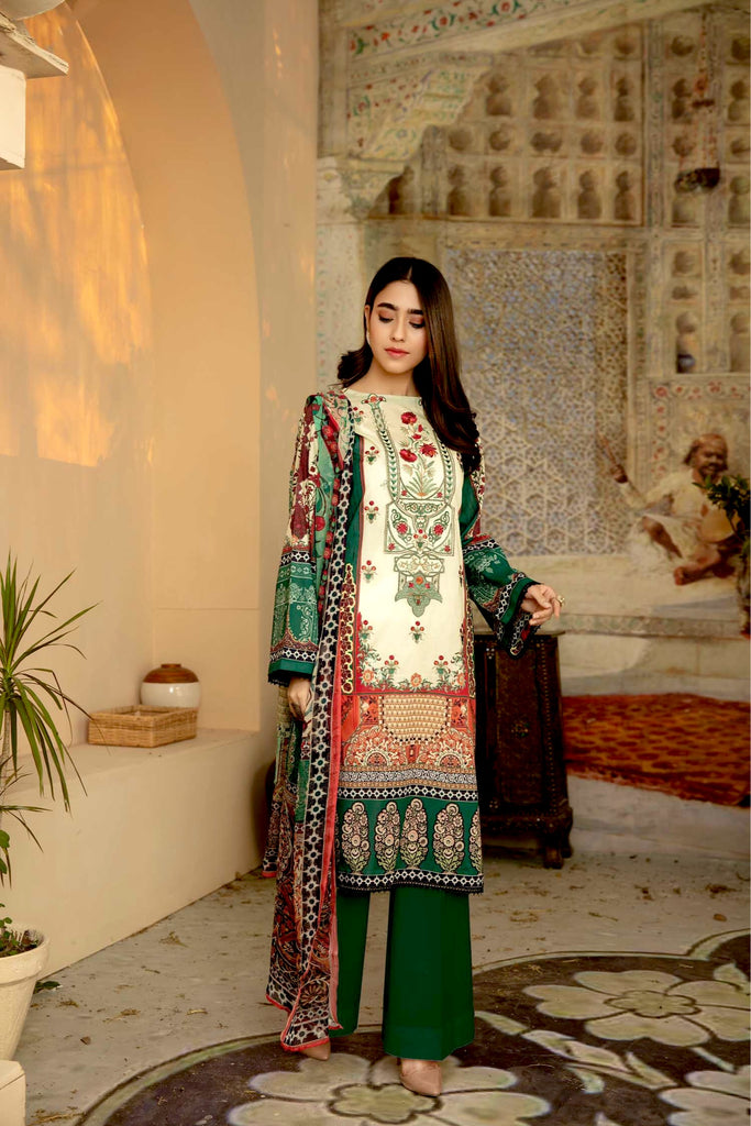 Ayesha Lawn Collection by Zebaish – Fairy Light