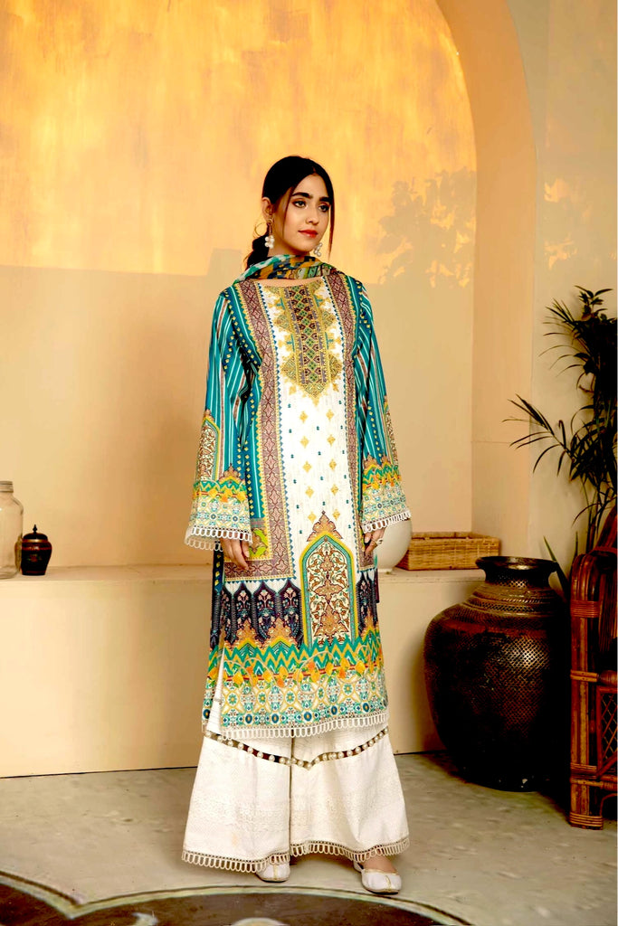 Ayesha Lawn Collection by Zebaish – Rollin