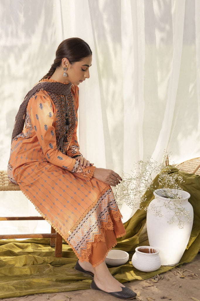 Aabyaan Prints Lawn Collection – AMIRA (AP-03)