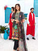 Ormana Lawn Collection · Embroidered Digital Lawn Shirt with Shiffli Dyed Trousers and Printed Chiffon Dupatta – OST-001
