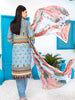 Ormana Lawn Collection · Embroidered Digital Lawn Shirt with Shiffli Dyed Trousers and Printed Chiffon Dupatta – OST-005