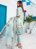Ormana Lawn Collection · Embroidered Digital Lawn Shirt with Shiffli Dyed Trousers and Printed Chiffon Dupatta – OST-008