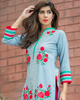Charizma Plush Embroidered Kurti Fall/Winter Vol 1 – PK06 - YourLibaas
 - 2