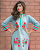 Charizma Plush Embroidered Kurti Fall/Winter Vol 1 – PK06 - YourLibaas
 - 3