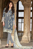 Gul Ahmed Light Grey Premium Embroidered Chiffon PM-107 - YourLibaas
 - 2