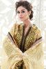 Gul Ahmed Yellow Premium Embroidered Chiffon PM-109 - YourLibaas
 - 3