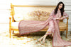Gul Ahmed Tea Pink Premium Embroidered Chiffon PM-115 - YourLibaas
 - 2