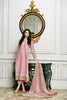 Gul Ahmed Tea Pink Premium Embroidered Chiffon PM-115 - YourLibaas
 - 3