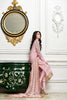 Gul Ahmed Tea Pink Premium Embroidered Chiffon PM-115 - YourLibaas
 - 4