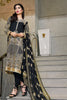 Gul Ahmed Black Premium Embroidered Chiffon PM-125 - YourLibaas
 - 1