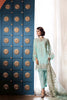Gul Ahmed Luxury Chiffon Collection - Light Blue 3 Pc Premium Embroidered Chiffon PM-202