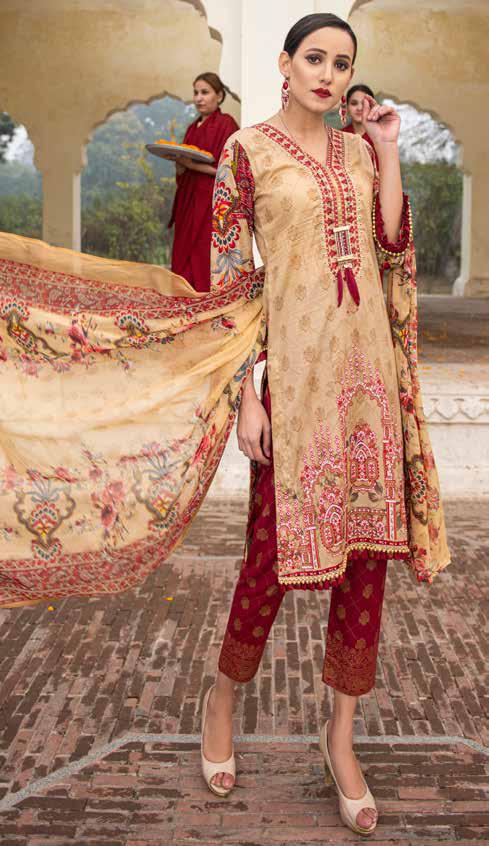 Pakeeza Embroidered Lawn Collection – D8