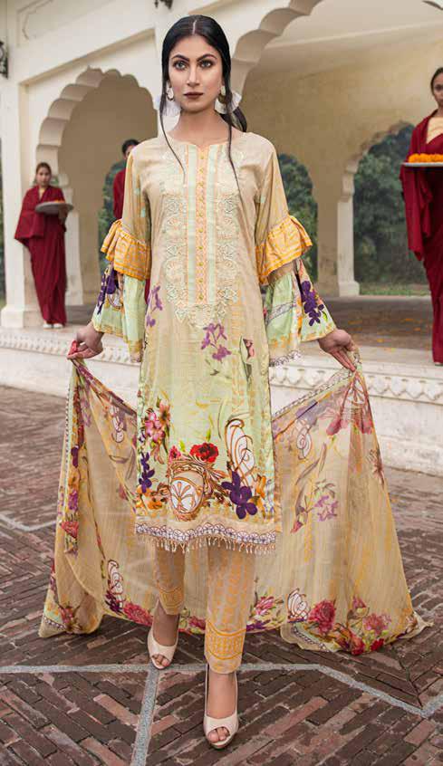 Pakeeza Embroidered Lawn Collection – D9