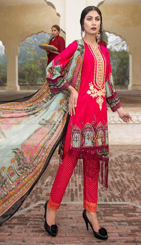 Pakeeza Embroidered Lawn Collection – D1