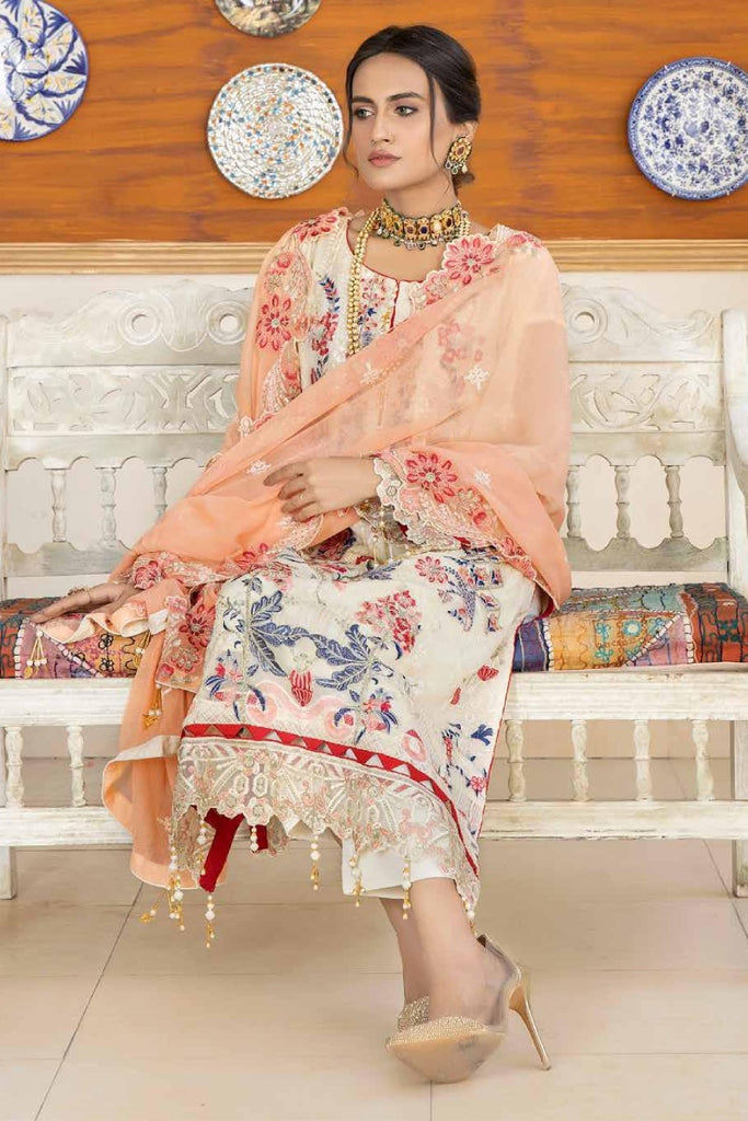 Poshak Mashal Luxury Chiffon Collection 2022 – D-06