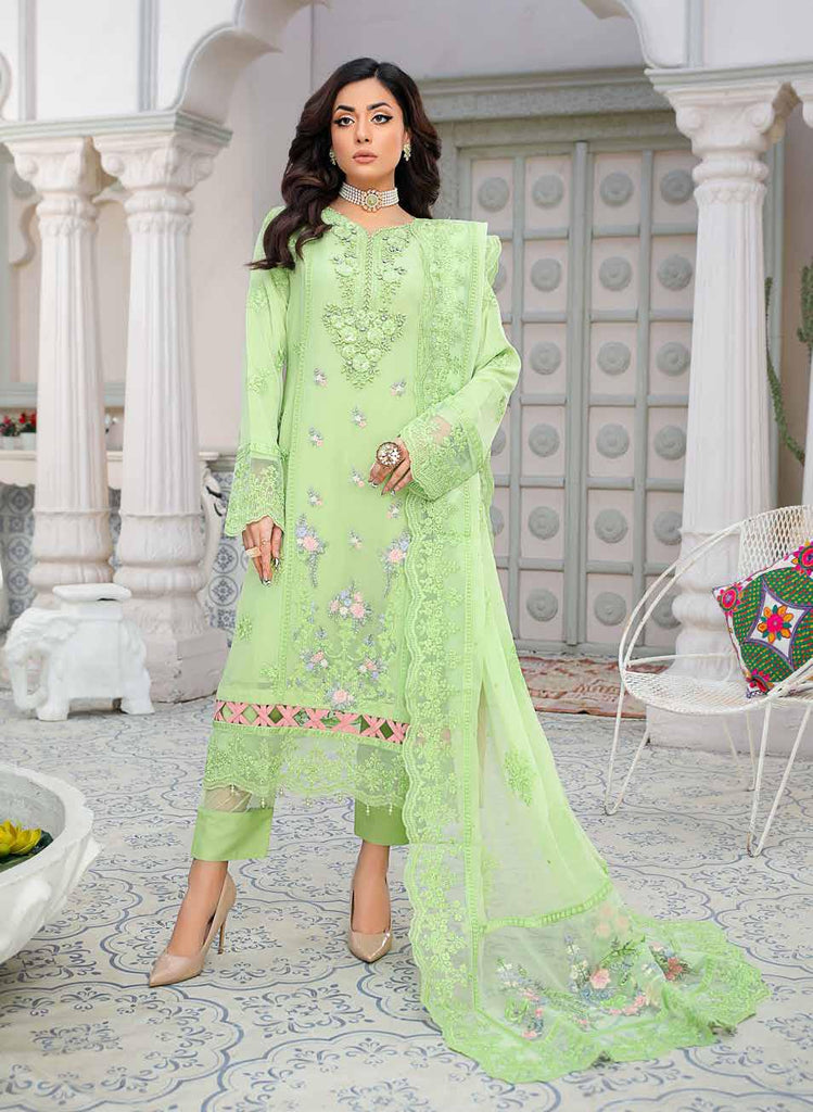 Poshak Mehrab Luxury Chiffon Collection – D-6