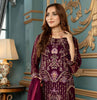 Poshak Mirha Embroidered Chiffon Collection – D-115