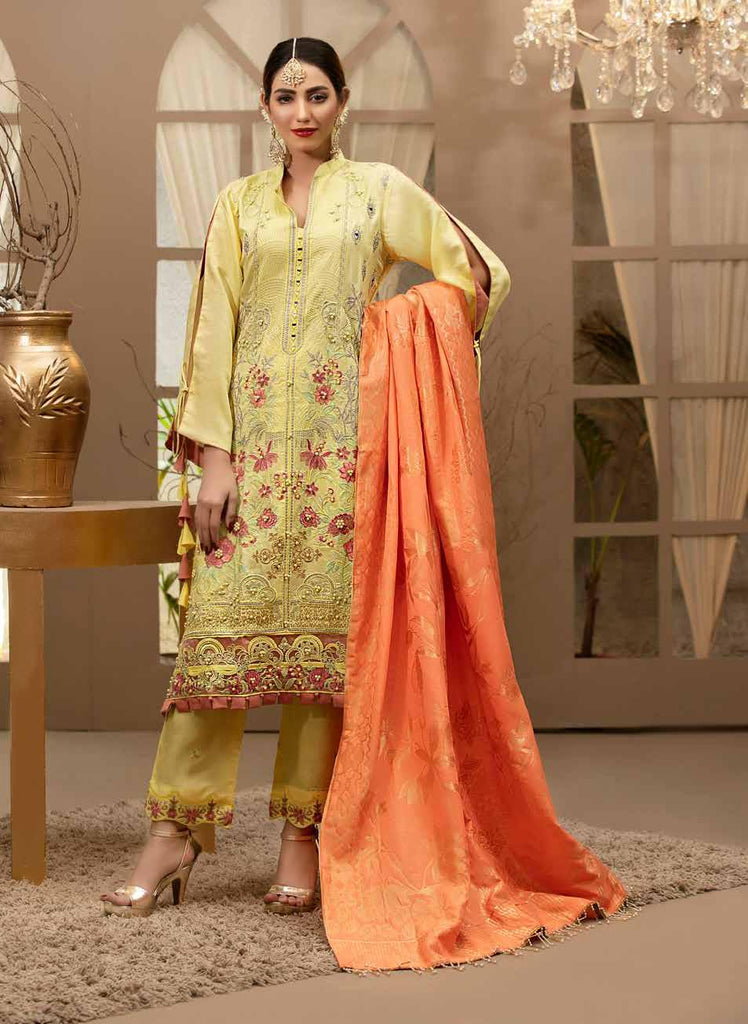 Poshak Viscose Embroidered Collection – D-088