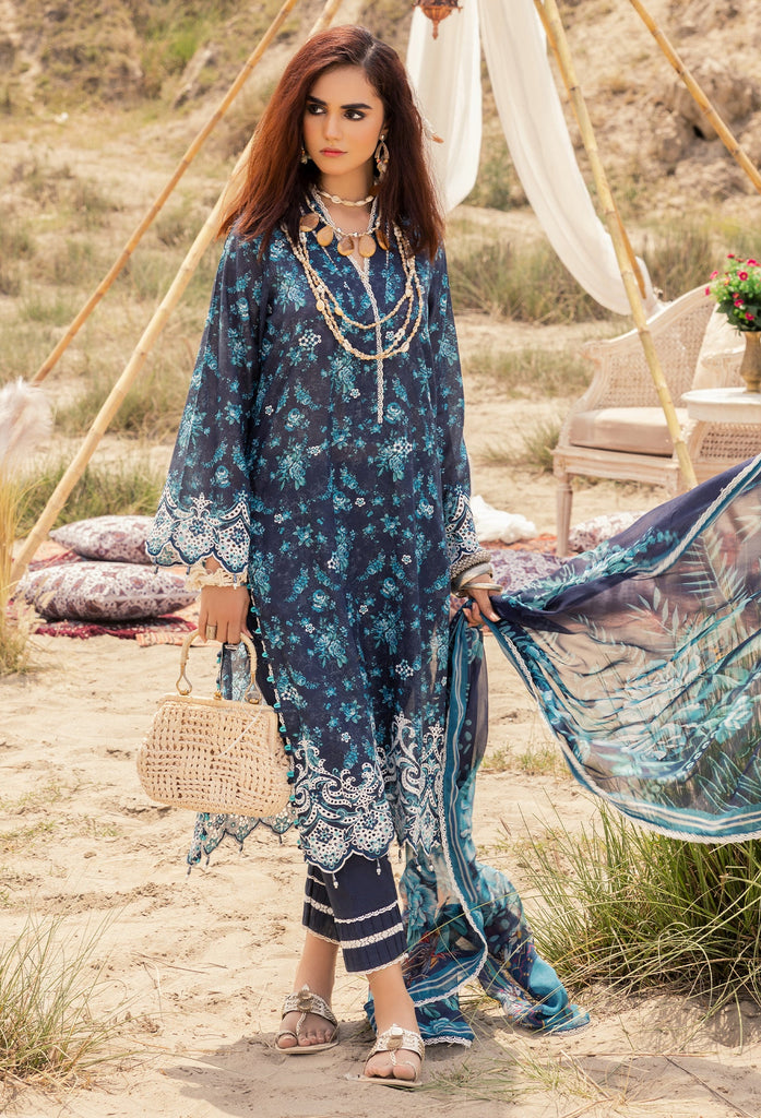 Adan's Libas Printskari Lawn Collection – 5138