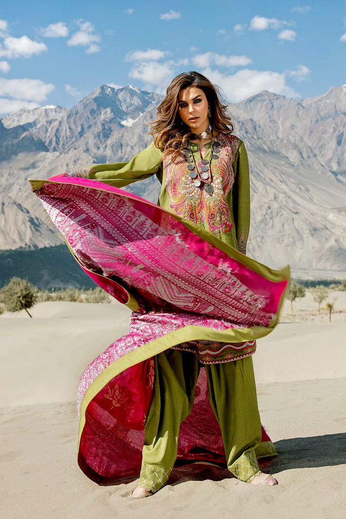 Saira Rizwan X Ittehad Winter Collection – Lnara - SR-5