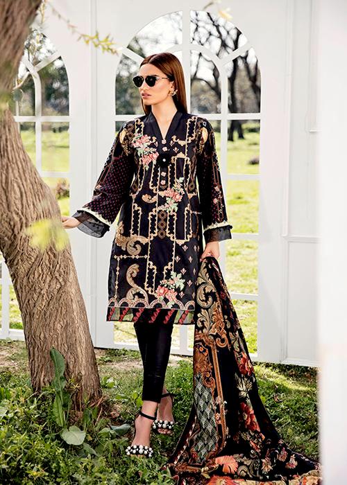 Qalamkar Qline Lawn Collection 2019 – QL-04A