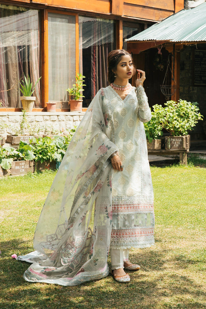 Qalamkar Luxury Festive Lawn Collection 2022 – EB-06  LIANA