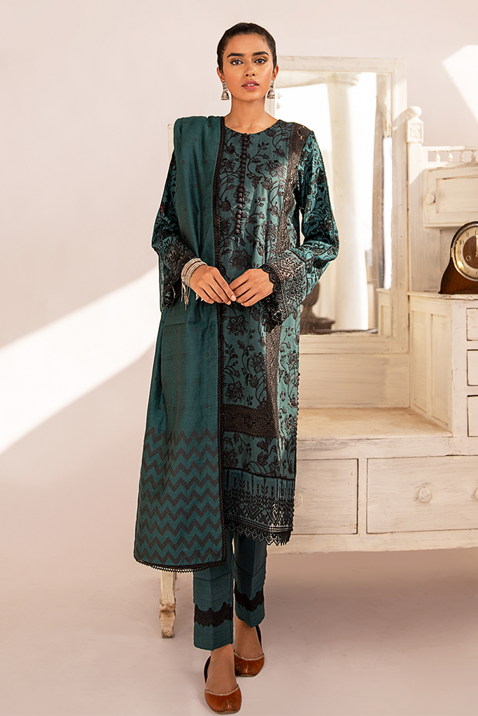 Qalamkar Qline Linen Collection 2020 – LE-06